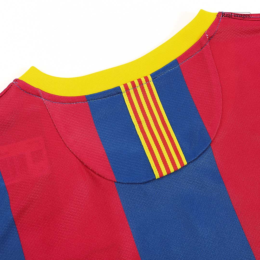Retro DAVID VILLA #7 2010/11 Barcelona Home  Soccer Jersey Top Soccer Jerseys Store