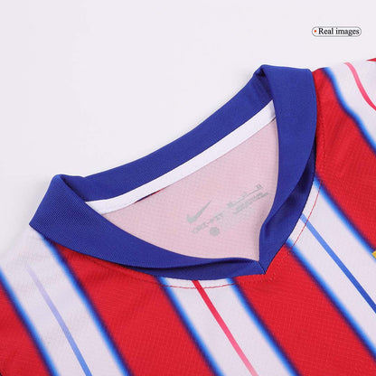 Kid's Atletico Madrid Home  Soccer Jersey Kit(Jersey+Shorts+Socks) 2024/25 Top Soccer Jerseys Store