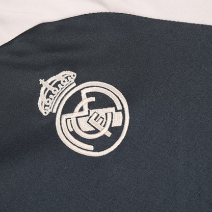 Kid's Real Madrid Zipper Sweatshirt Kit(Top+Pants) 2024/25 Top Soccer Jerseys Store