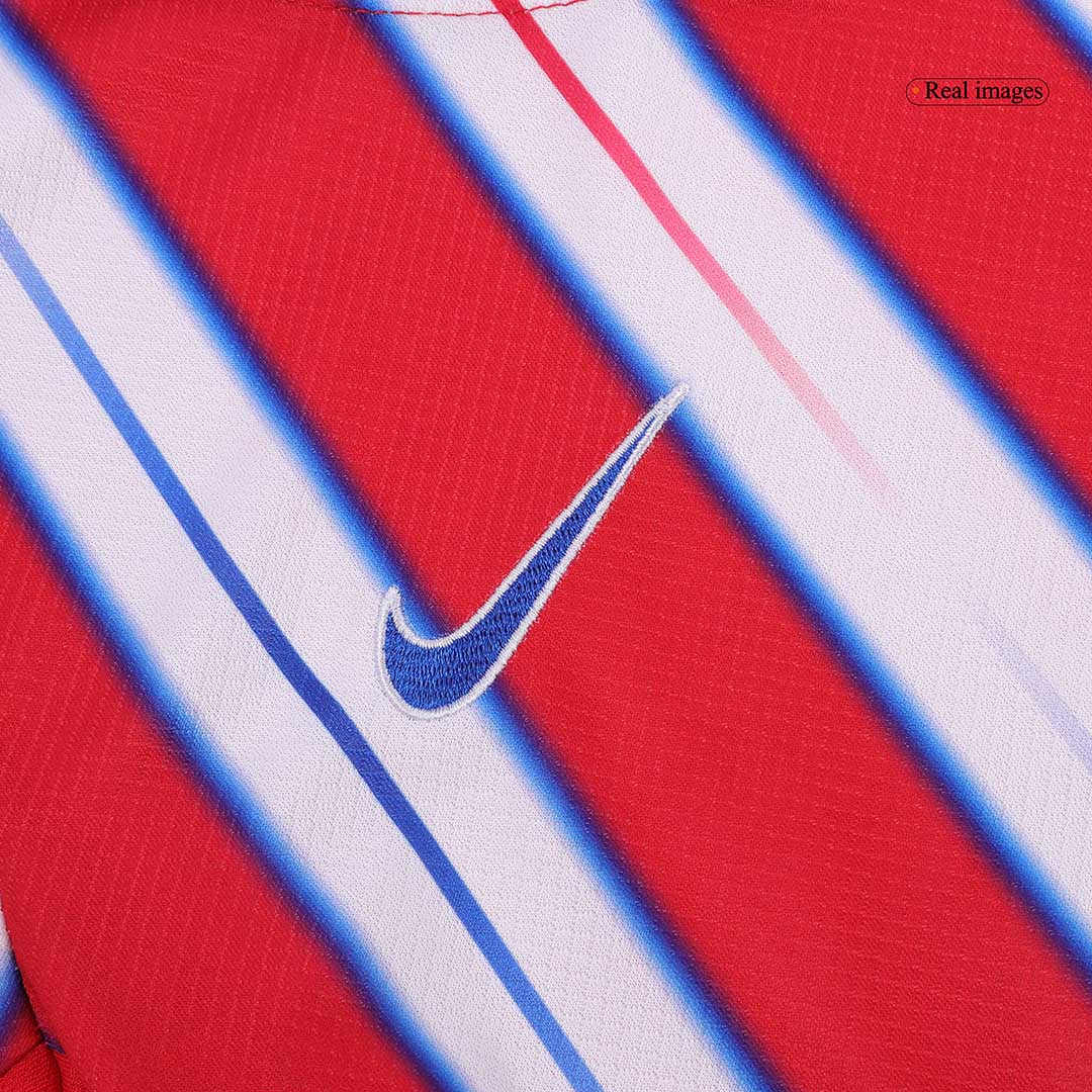 Kid's Atletico Madrid Home  Soccer Jersey Kit(Jersey+Shorts+Socks) 2024/25 Top Soccer Jerseys Store