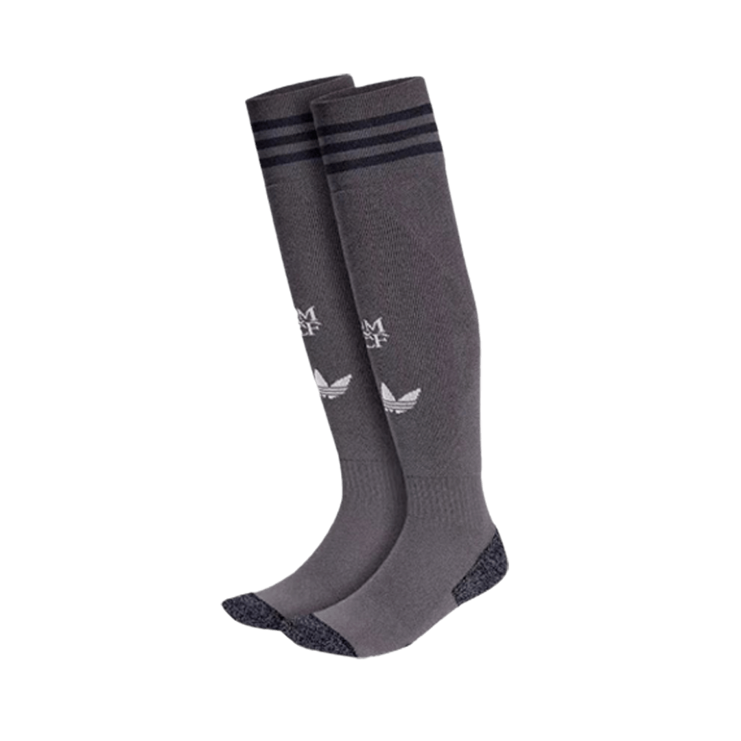 Kid's Real Madrid Third Away Soccer Socks 2024/25 Top Soccer Jerseys Store