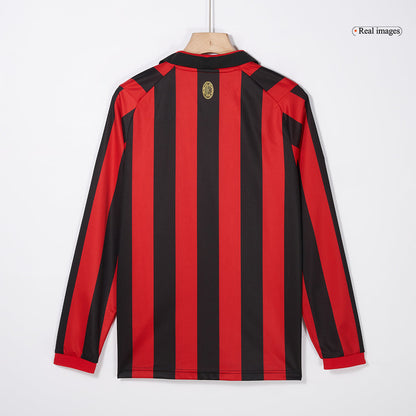 AC Milan Long Sleeve  Soccer Jersey 2024/25 - 125th Anniversary Top Soccer Jerseys Store