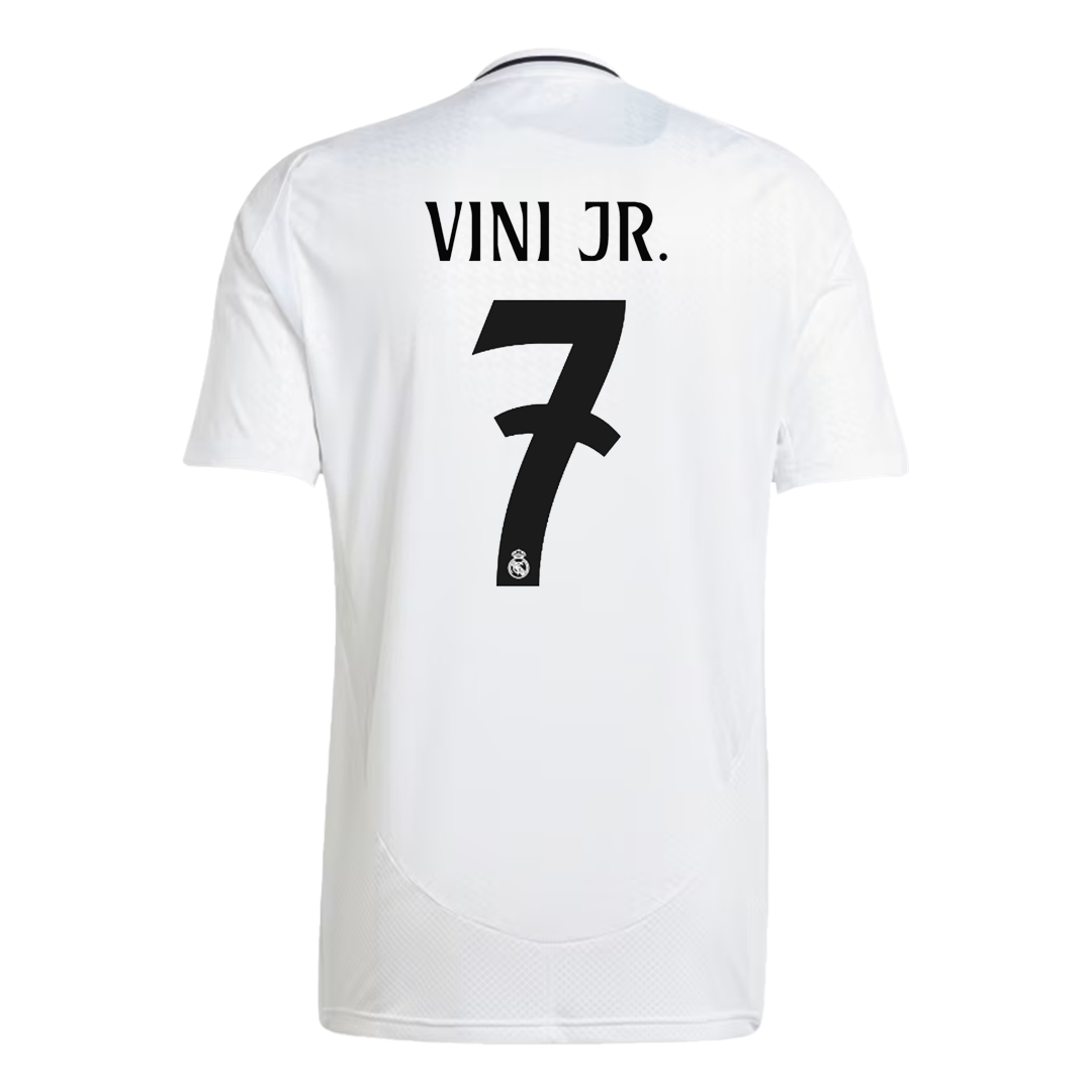 VINI JR. #7 Real Madrid Home  Soccer Jersey 2024/25 Top Soccer Jerseys Store