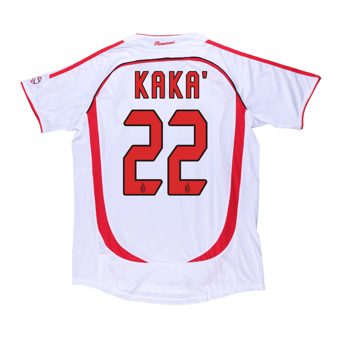Retro KAKA' #22 2006/07 AC Milan Away  Soccer Jersey - UCL Top Soccer Jerseys Store