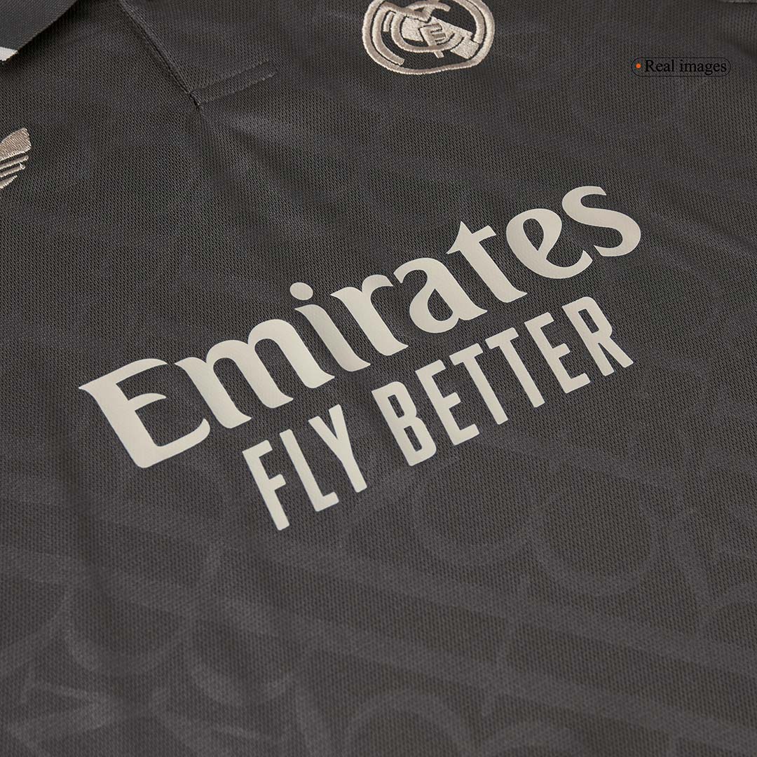 Kid's Real Madrid Third Away  Soccer Jersey Kit(Jersey+Shorts) 2024/25 Top Soccer Jerseys Store