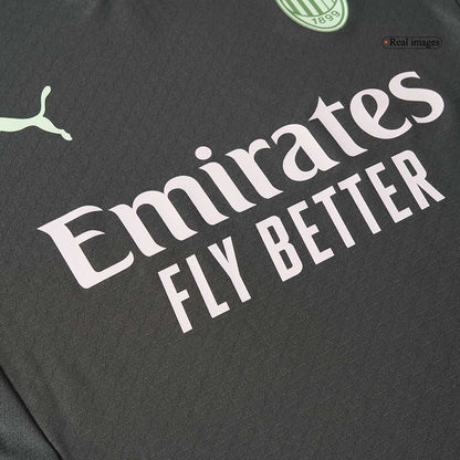 Player Version Rafael Leão #10 AC Milan Third Away  Soccer Jersey 2024/25 Top Soccer Jerseys Store