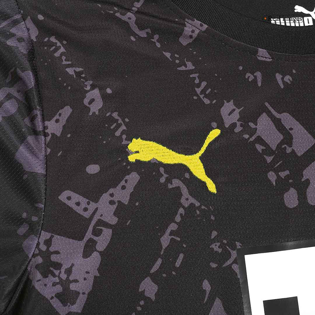 Kid's Borussia Dortmund Away  Soccer Jersey Kit(Jersey+Shorts) 2023/24 Top Soccer Jerseys Store