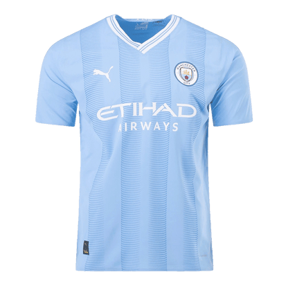Player Version Manchester City Home  Soccer Jersey 2023/24 Top Soccer Jerseys Store