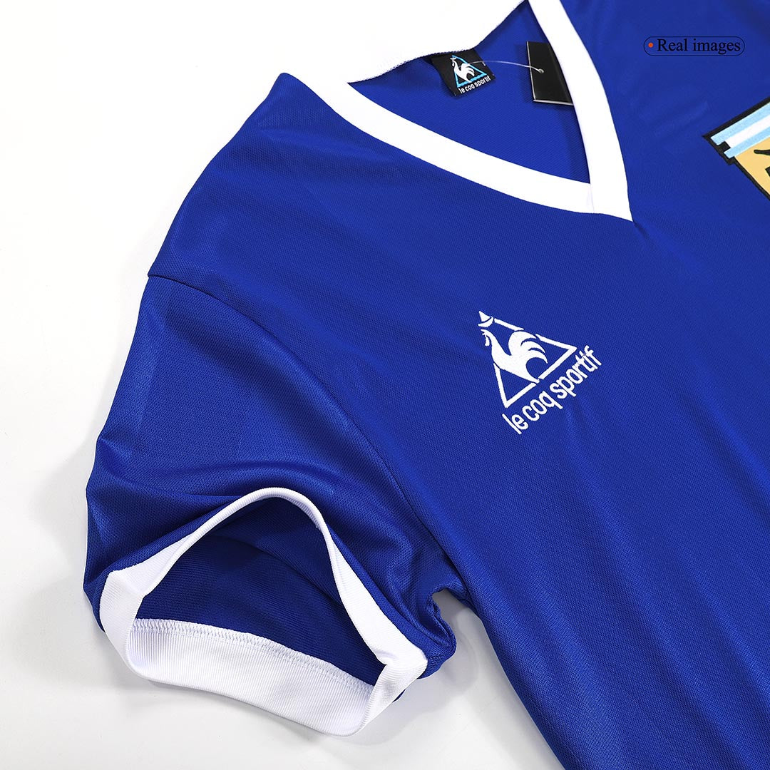 Argentina Away Retro Soccer Jersey 1986