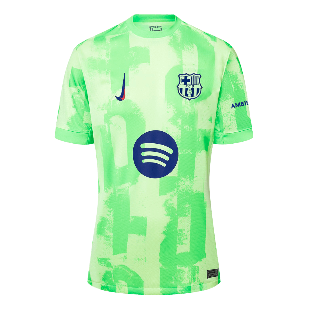 Barcelona Third Away  Soccer Jersey 2024/25 - (Spotify Logo Without Text) Top Soccer Jerseys Store