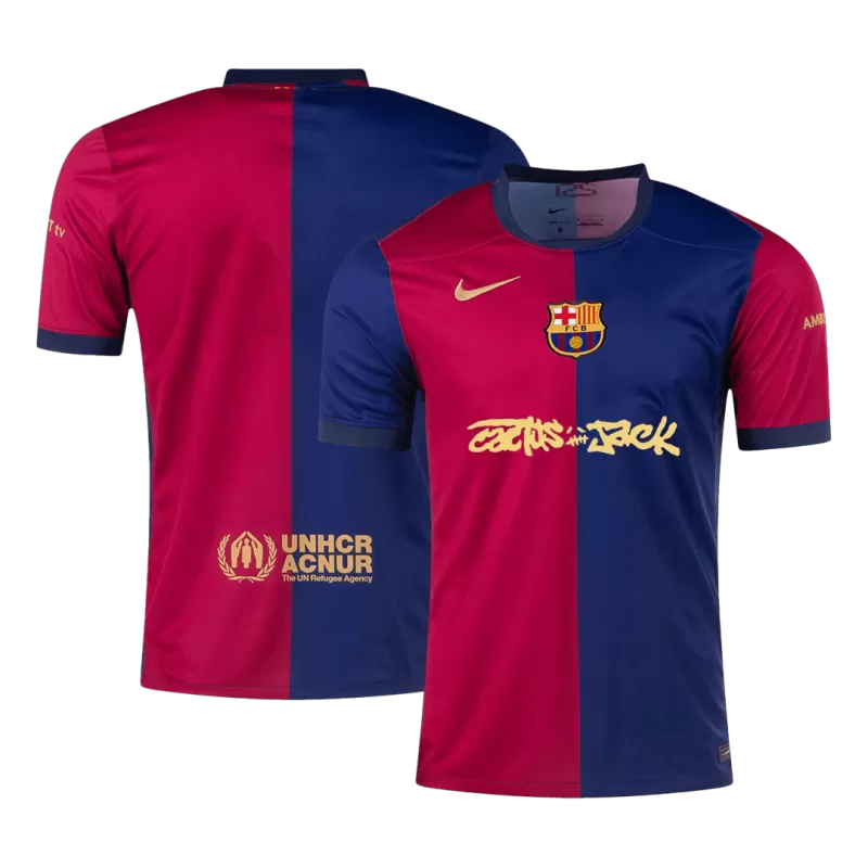 Barcelona X Travis Scott Home Soccer Jersey 2024/25 Limited Edition