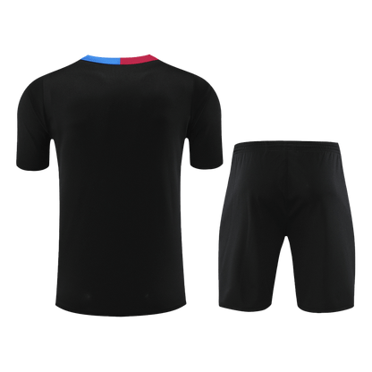 Barcelona Pre-Match  Soccer Jersey Kit(Jersey+Shorts) 2024/25 Top Soccer Jerseys Store
