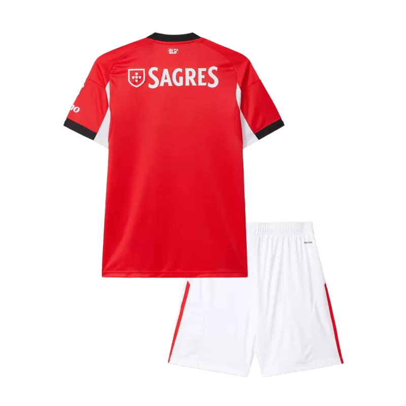 Kid's Benfica Home Soccer Jersey Kit(Jersey+Shorts) 2025/26