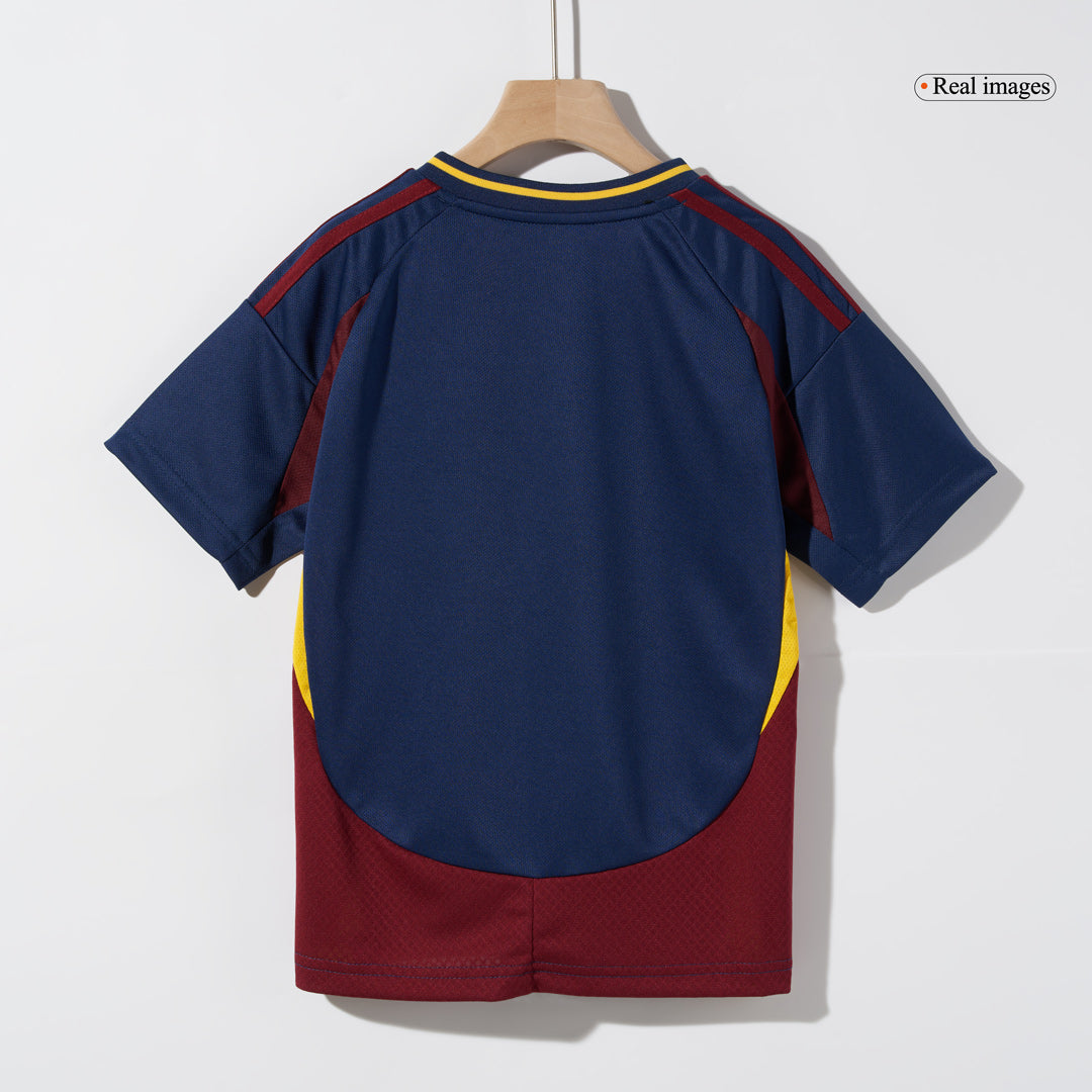 Kid's Roma Third Away  Soccer Jersey Kit(Jersey+Shorts) 2024/25 Top Soccer Jerseys Store