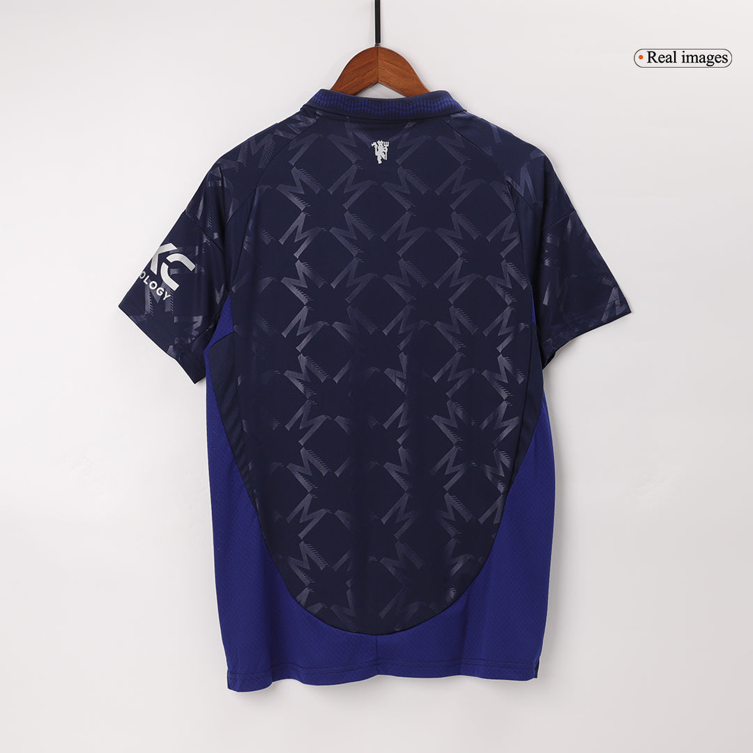 Manchester United Away  Soccer Jersey Kit(Jersey+Shorts+Socks) 2024/25 Top Soccer Jerseys Store