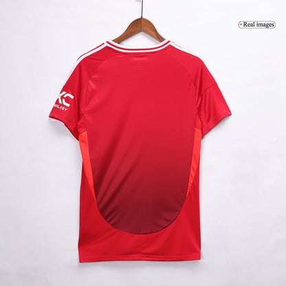 Manchester United Home  Soccer Jersey 2024/25 Top Soccer Jerseys Store