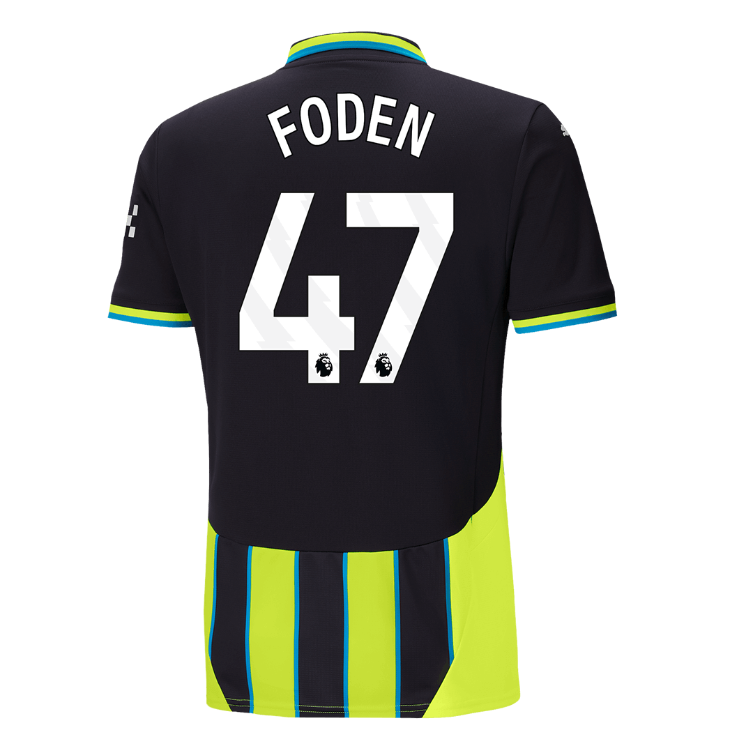 FODEN #47 Manchester City Away  Soccer Jersey 2024/25 Top Soccer Jerseys Store