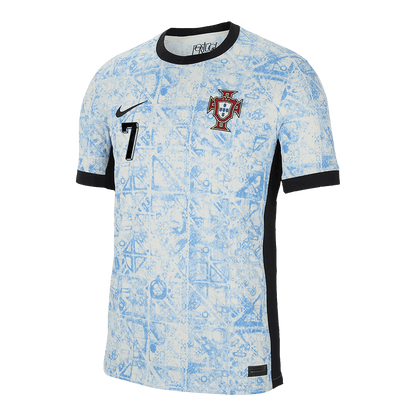 Men's Portugal RONALDO #7 Away Soccer Jersey Euro 2024