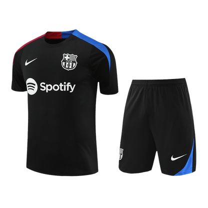 Barcelona Pre-Match  Soccer Jersey Kit(Jersey+Shorts) 2024/25 Top Soccer Jerseys Store