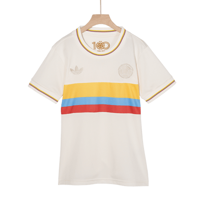 Women's Colombia  Soccer Jersey 2024 - 100th Anniversary Top Soccer Jerseys Store