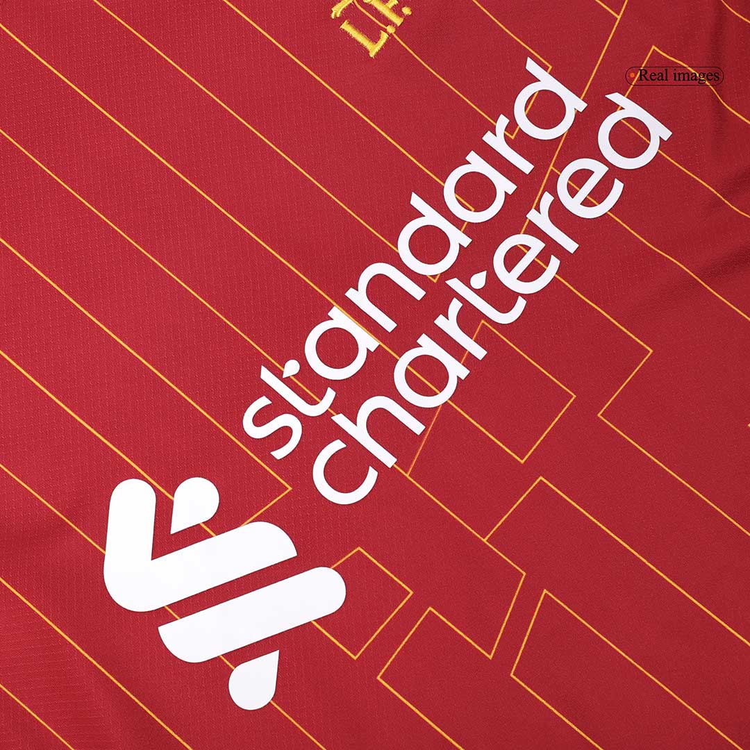 Luis Díaz #7 Liverpool Home  Soccer Jersey 2024/25 - UCL Top Soccer Jerseys Store