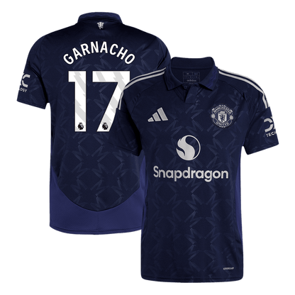 GARNACHO #17 Manchester United Away  Soccer Jersey 2024/25 Top Soccer Jerseys Store