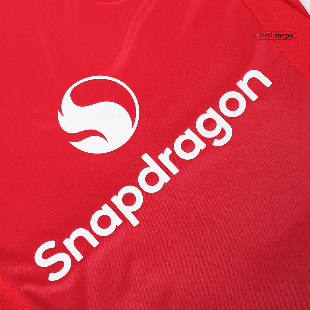 B.FERNANDES #8 Manchester United Home  Soccer Jersey 2024/25 Top Soccer Jerseys Store