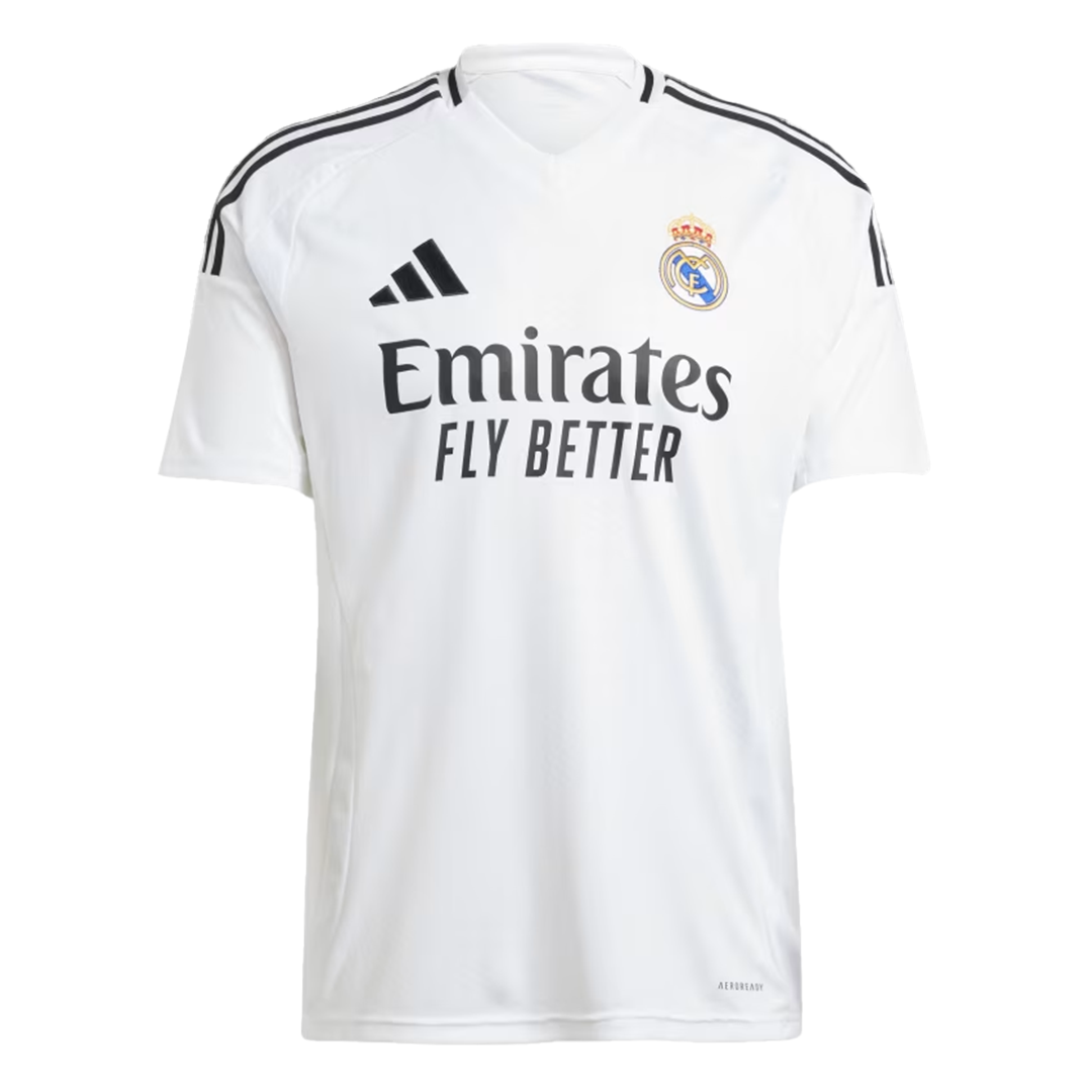 BELLINGHAM #5 Real Madrid Home  Soccer Jersey 2024/25 Top Soccer Jerseys Store