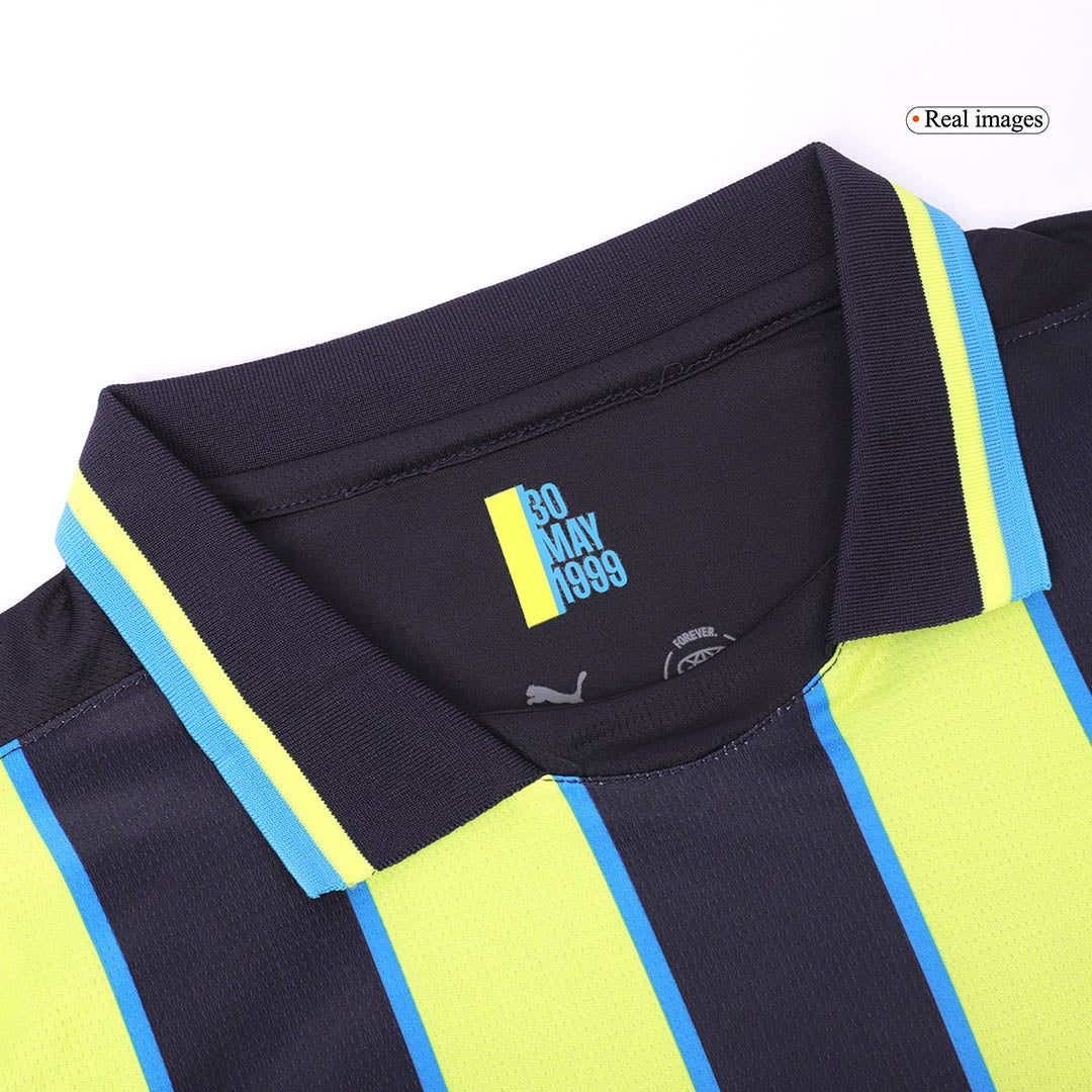 Manchester City Away  Soccer Jersey Kit(Jersey+Shorts) 2024/25 Top Soccer Jerseys Store