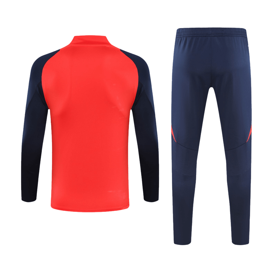 Manchester United Zipper Sweatshirt Kit(Top+Pants) 2024/25 Top Soccer Jerseys Store
