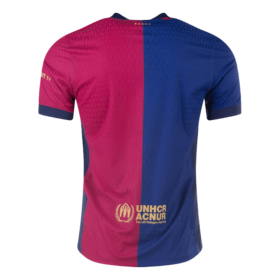 Player Version Barcelona Home  Soccer Jersey 2024/25 - 125th Anniversary Top Soccer Jerseys Store