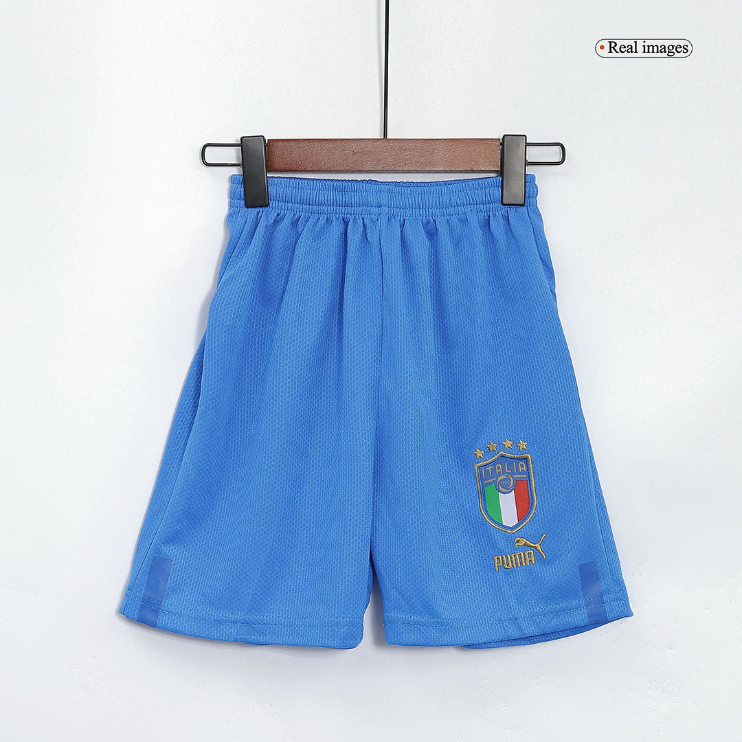 Kid's Italy Away  Soccer Jersey Kit(Jersey+Shorts) 2022 Top Soccer Jerseys Store