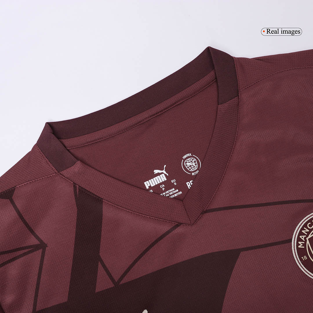 Manchester City Third Away  Soccer Jersey Kit(Jersey+Shorts) 2024/25 Top Soccer Jerseys Store