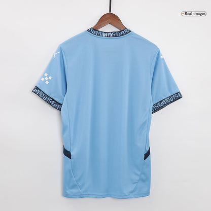 Manchester City Home  Soccer Jersey Kit(Jersey+Shorts) 2024/25 Top Soccer Jerseys Store
