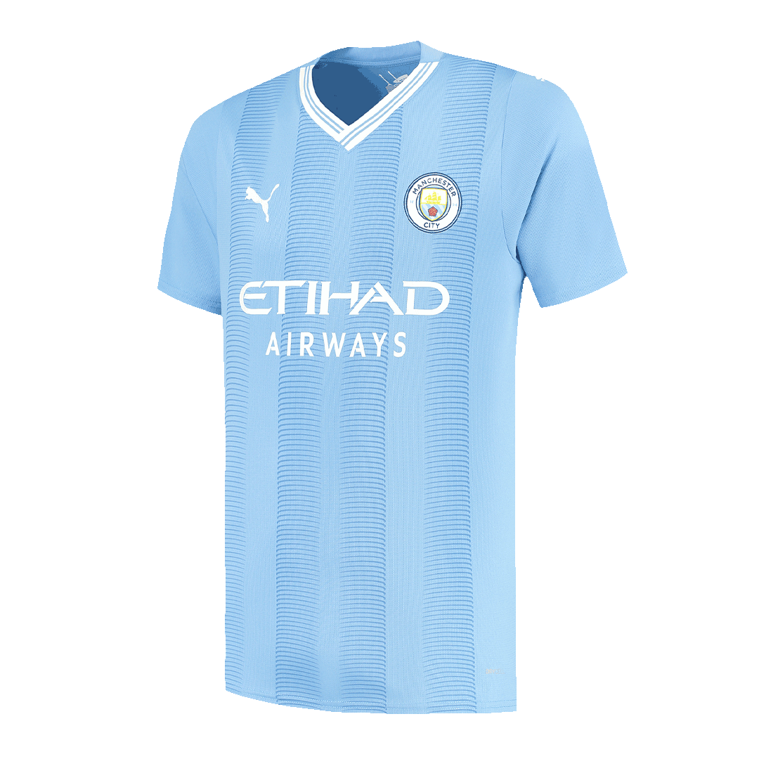 Manchester City Home  Soccer Jersey 2023/24 Top Soccer Jerseys Store