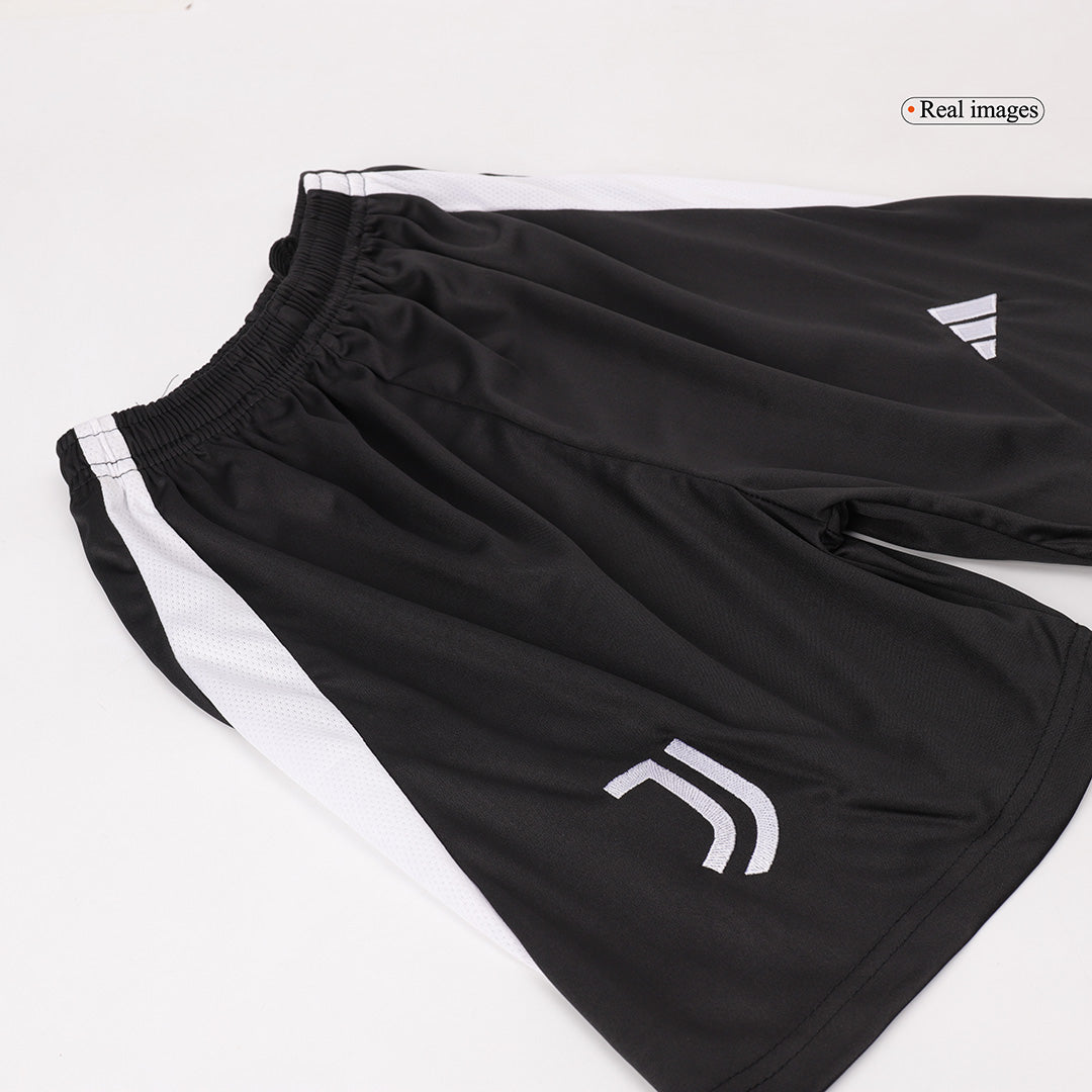 Kid's Juventus Home  Soccer Jersey Kit(Jersey+Shorts+Socks) 2024/25 Top Soccer Jerseys Store