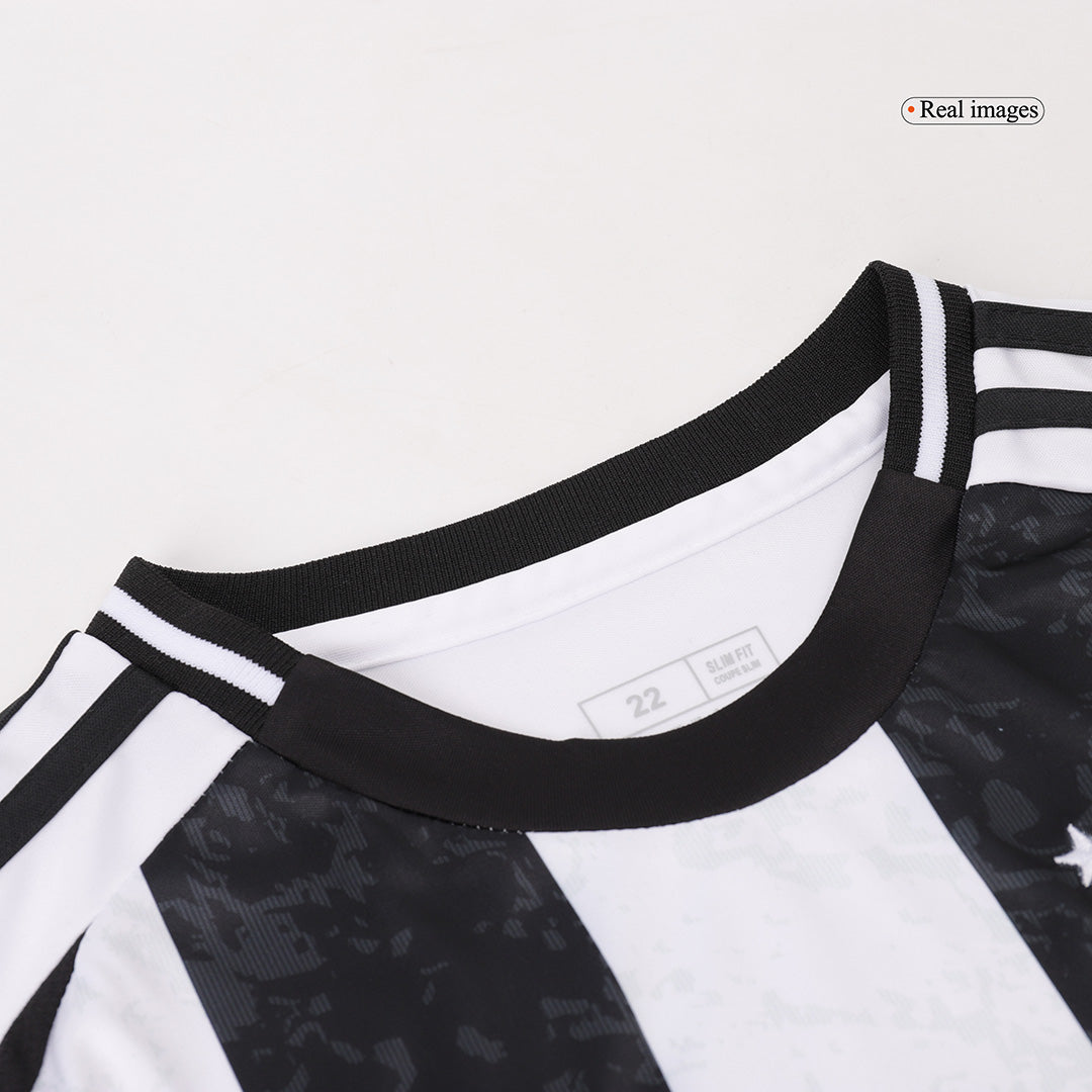Kid's Juventus Home  Soccer Jersey Kit(Jersey+Shorts+Socks) 2024/25 Top Soccer Jerseys Store