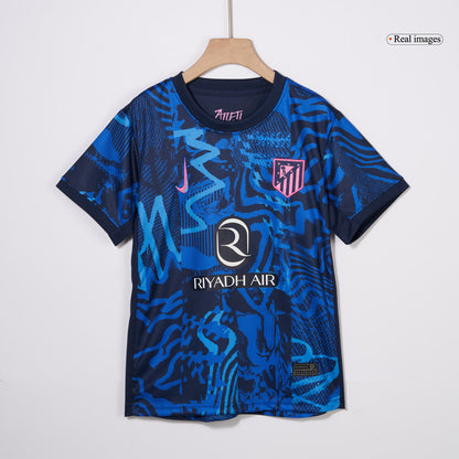Kid's Atletico Madrid Third Away  Soccer Jersey Kit(Jersey+Shorts) 2024/25 Top Soccer Jerseys Store