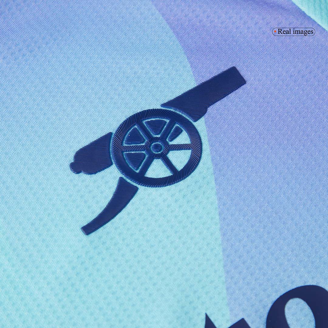 Player Version SAKA #7 Arsenal Third Away  Soccer Jersey 2024/25 Top Soccer Jerseys Store