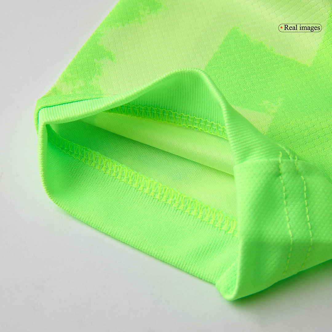 Kid's Barcelona Third Away  Soccer Jersey Kit(Jersey+Shorts+Socks) 2024/25- UCL (Spotify Logo Without Text) Top Soccer Jerseys Store