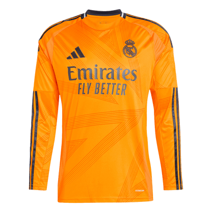 Real Madrid Away Long Sleeve  Soccer Jersey 2024/25 Top Soccer Jerseys Store