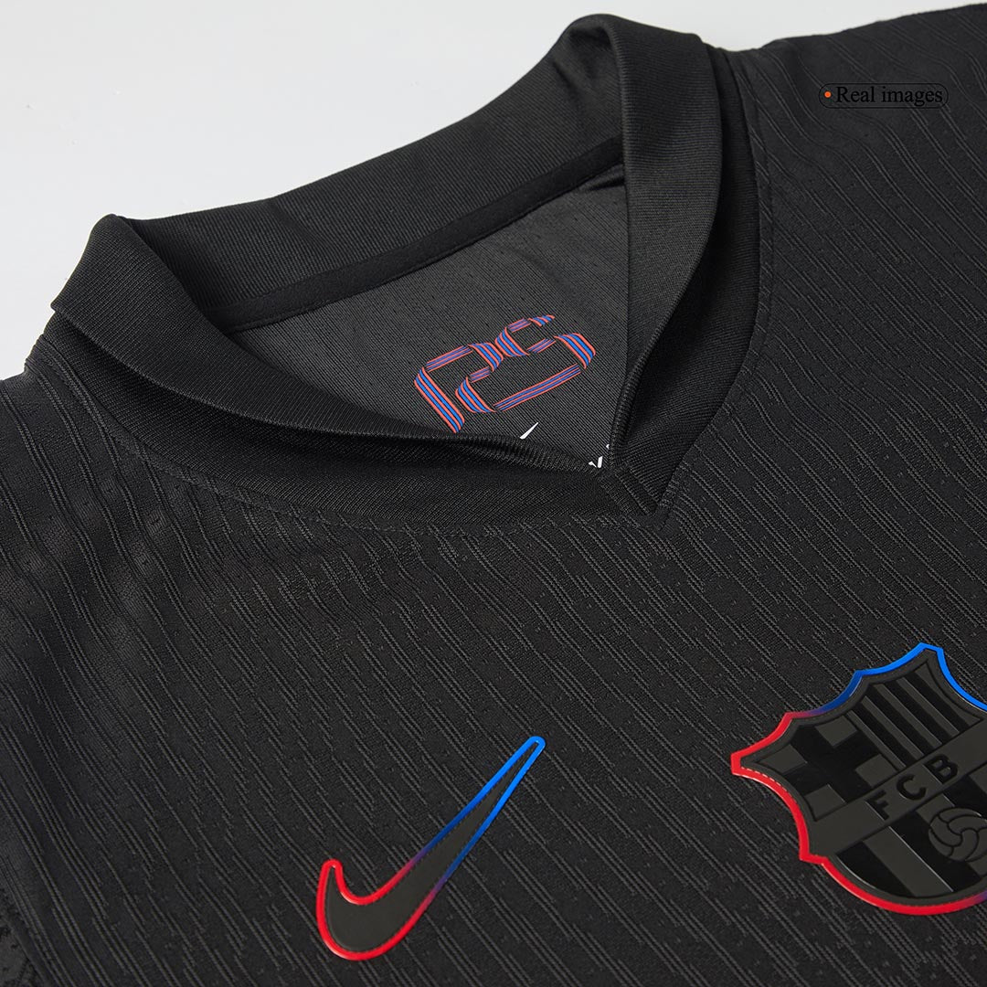 Player Version Barcelona Away  Soccer Jersey 2024/25 - Spotify Logo Without Text Top Soccer Jerseys Store