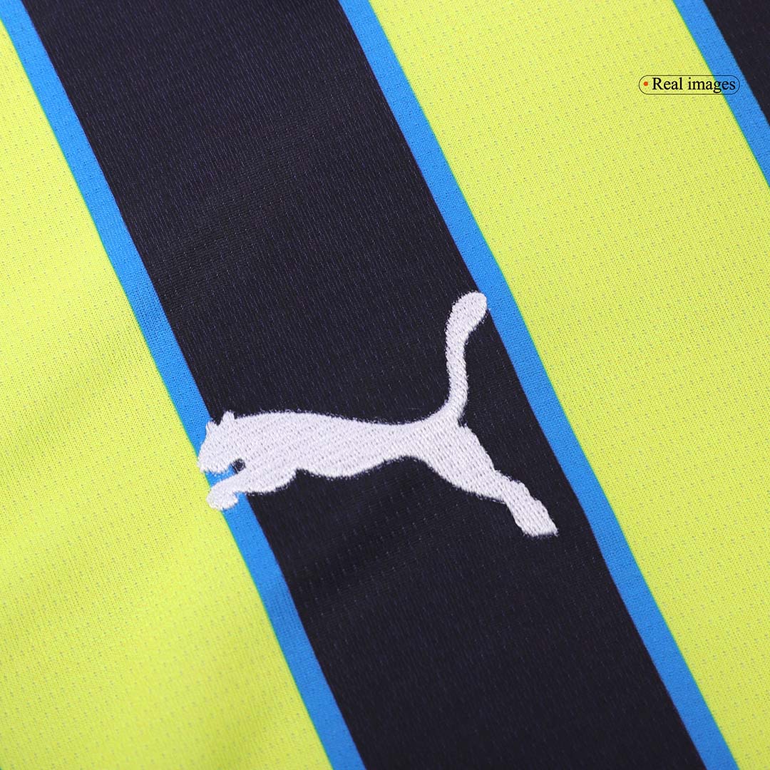 Manchester City Away  Soccer Jersey Kit(Jersey+Shorts) 2024/25 Top Soccer Jerseys Store