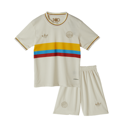 Kid's Colombia  Soccer Jersey Kit(Jersey+Shorts) 2024 - 100th Anniversary Top Soccer Jerseys Store