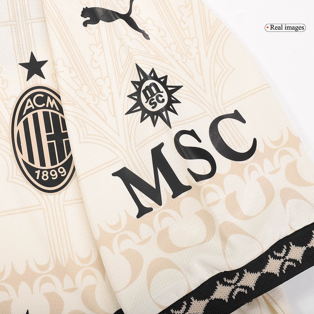 AC Milan X Pleasures Fouth Away  Soccer Jersey 2023/24 Top Soccer Jerseys Store