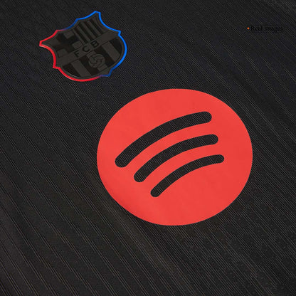 Player Version Barcelona Away  Soccer Jersey 2024/25 - Spotify Logo Without Text Top Soccer Jerseys Store