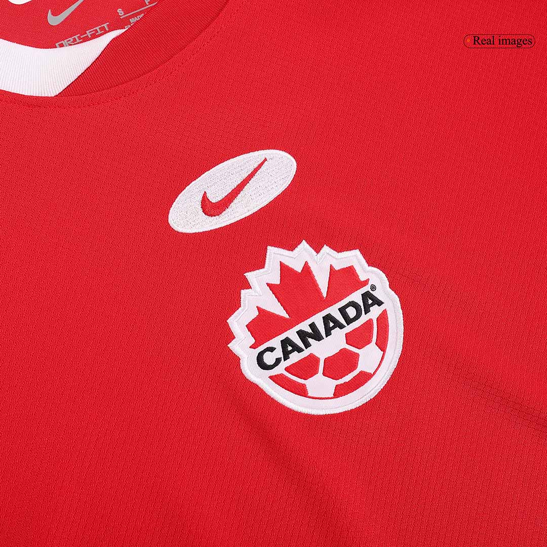 Men's Canada Home Jersey Copa América 2024 Go Game Wear
