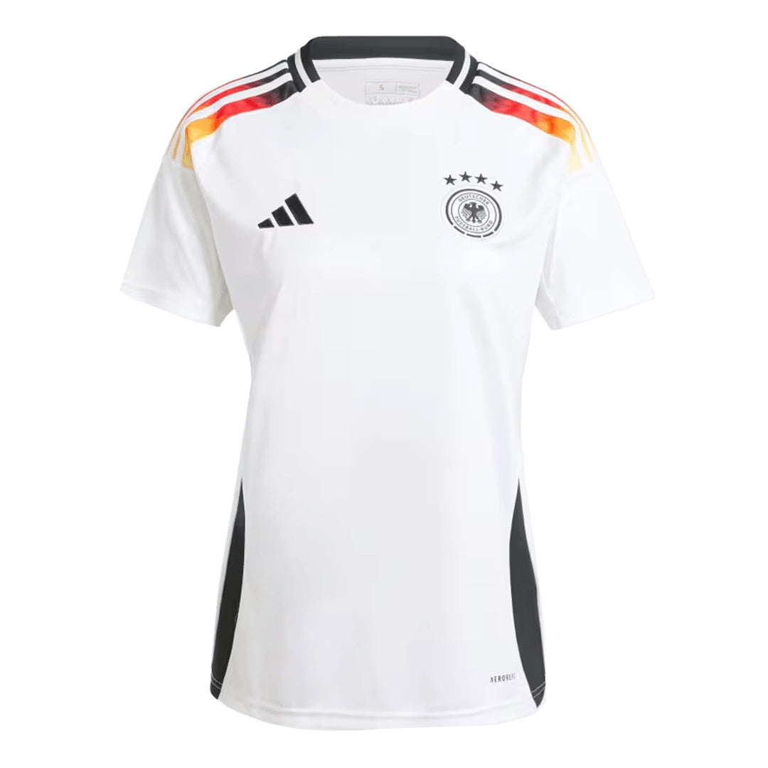 Damska domowa tanie koszulki piłkarskie Niemcy na Euro 2024 Top Soccer World Shop