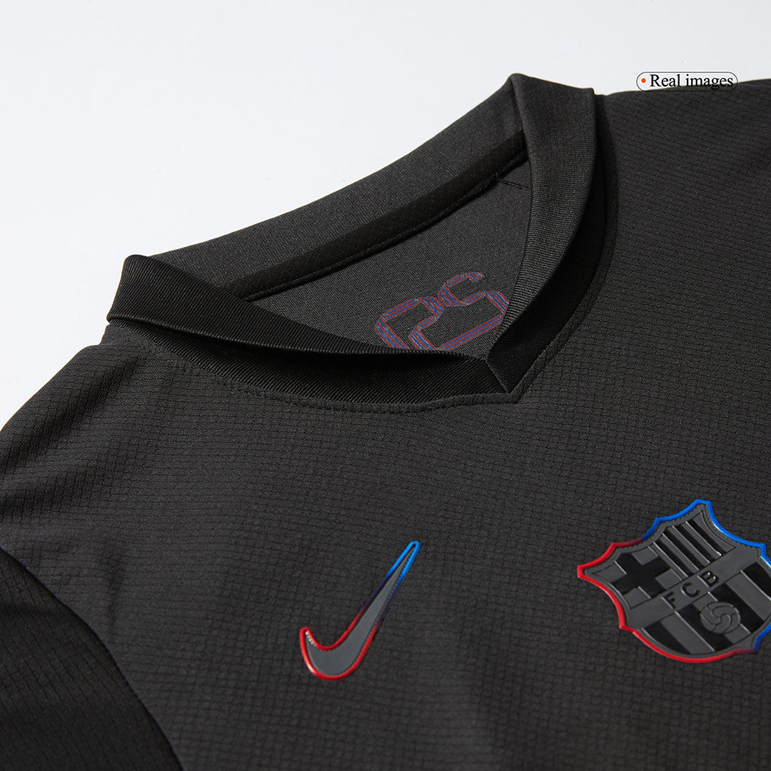 Kid's Barcelona Away  Soccer Jersey Kit(Jersey+Shorts) 2024/25 Top Soccer Jerseys Store