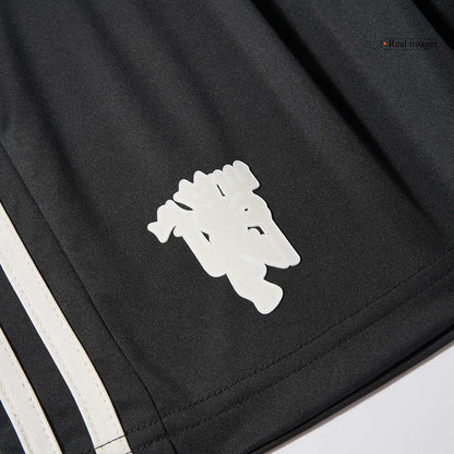 Kid's Manchester United Third Away  Soccer Jersey Kit(Jersey+Shorts) 2024/25 Top Soccer Jerseys Store